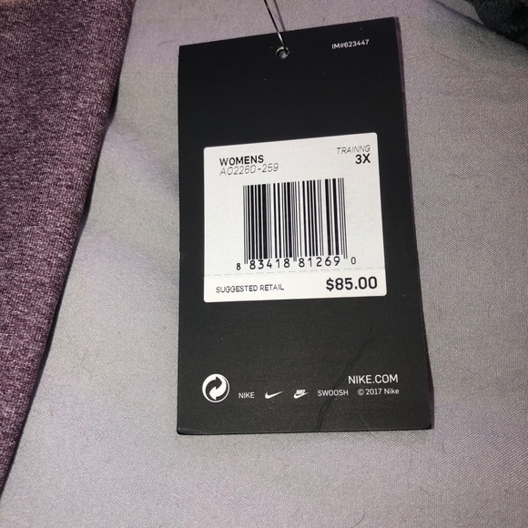 NWT Nike 3X Power Training Leggings - Picture 10 of 10